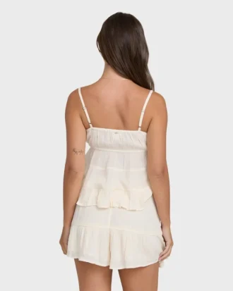 Sol Mate Mini-Shorts aus gewebtem Stoff