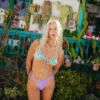 Sol Searcher Tanga-Bikinihose mit Bindebändern Sol Searcher Tanga-Bikinihose mit Bindebändern