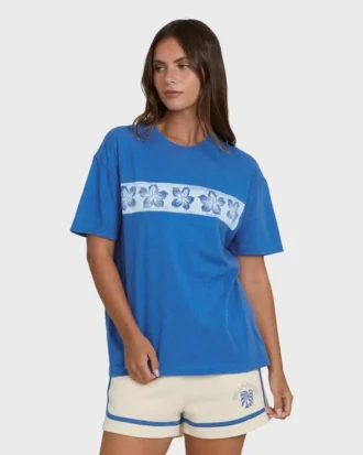 Somewhere Close Kurzarm-Strick-T-Shirt