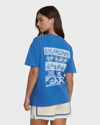 Somewhere Close Kurzarm-Strick-T-Shirt