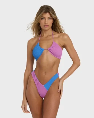 Sommer-Bandeau-Bikinioberteil „Hi Color Block Drew“