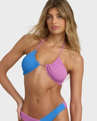 Sommer-Bandeau-Bikinioberteil „Hi Color Block Drew“