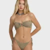 Sommer-Hi-Yd-Tanga-Bikinihose mit seitlichen Bändern