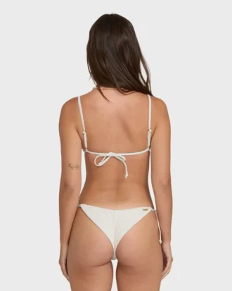 Sommer-Tanga-Bikinihose mit hohen Seitenschnürungen