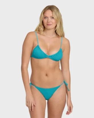 Sommer-Tanga-Bikinihose mit hohen Seitenschnürungen