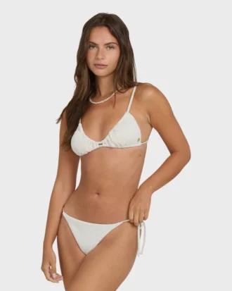 Sommer-Tanga-Bikinihose mit hohen Seitenschnürungen