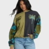 Split Palm Kendal Rundhals-Sweatshirt