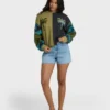 Split Palm Kendal Rundhals-Sweatshirt