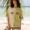 Split Palm Kurzarm-T-Shirt Split Palm Kurzarm-T-Shirt
