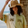 Split Palm Kurzarm-T-Shirt Split Palm Kurzarm-T-Shirt