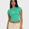 Summer Icons Kurzarm-Strick-T-Shirt