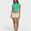 Summer Icons Kurzarm-Strick-T-Shirt