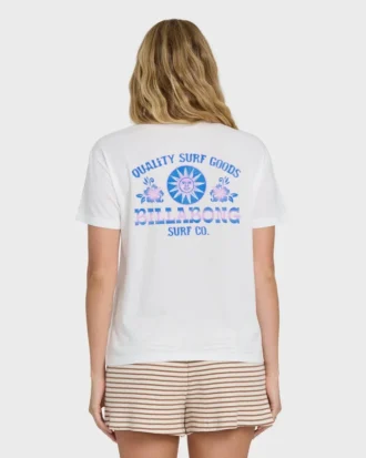 Sun Echoes Kurzarm-T-Shirt aus Baumwolle mit Grafik