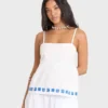 Sun Stamp gewebtes Tanktop Sun Stamp gewebtes Tanktop