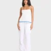 Sun Stamp gewebtes Tanktop Sun Stamp gewebtes Tanktop
