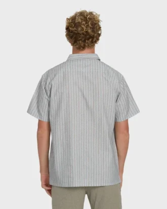 Sundays Jacquard-Hemd mit kurzen Ärmeln