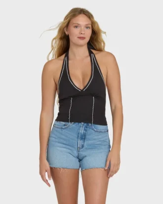 Sunny Sometimes Einfarbiges Tanktop