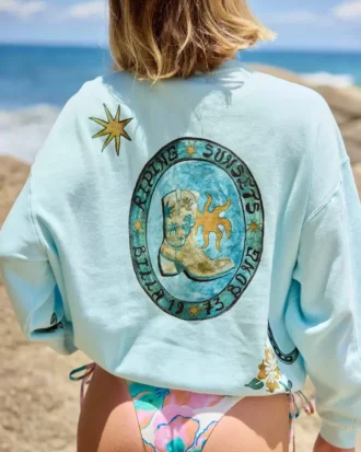 Sunset Rider Kendal Rundhals-Sweatshirt