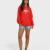 Surfing in Town Pullover-Hoodie
