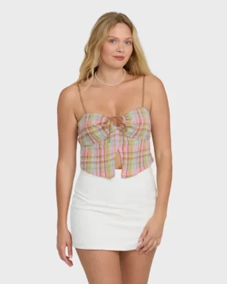 Sweet Check Tank Top