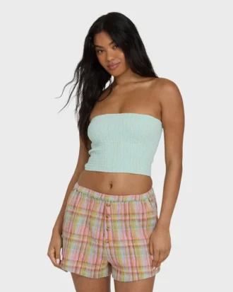 Sweet Check Woven Shorts