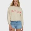 Treasure Cay Sweatshirt mit Rundhalsausschnitt