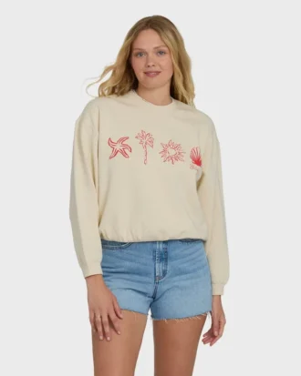 Treasure Cay Sweatshirt mit Rundhalsausschnitt