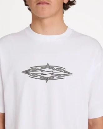 Tribal Diamonds Kurzarm-Strick-T-Shirt