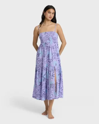 Tropical Daze Midi-Kleid