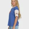 Tropics Co Ringer-Shirt mit kurzen Shorts
