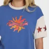 Tropics Co Ringer-Shirt mit kurzen Shorts