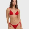 Twisted Tides Bikinihose mit seitlichen Bändern Twisted Tides Bikinihose mit seitlichen Bändern