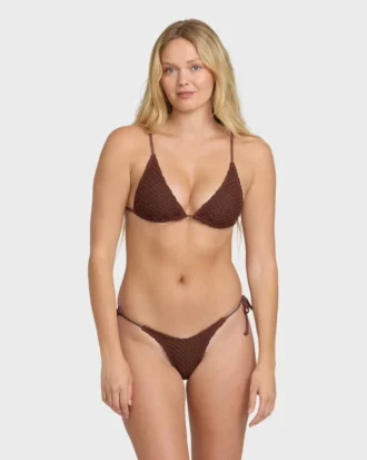 Twisted Tides Dippi-Bikinihose mit seitlichen Bändern