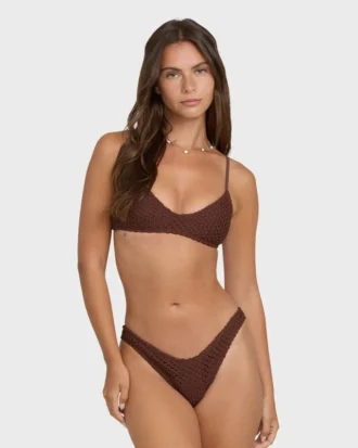 Twisted Tides V-Bralette-Bikinioberteil