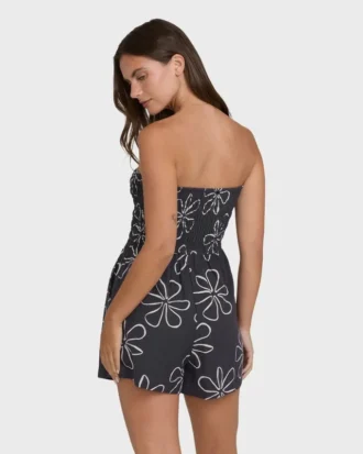 Vacay All Day bedruckter Playsuit