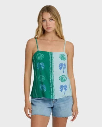 Vacay Dreams gewebtes Tanktop