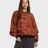 Vida Palms Sweatshirt mit Rundhalsausschnitt