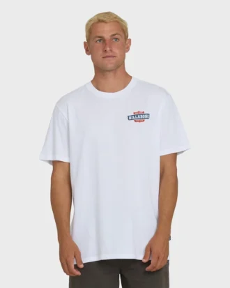 Walled Premium-Shorts-T-Shirt aus Strick mit kurzen Ärmeln