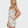 Wanderer Good Life bedruckte gewebte Shorts Wanderer Good Life bedruckte gewebte Shorts