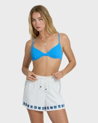 Wanderer-Sun Stamp Shorts mit elastischem Bund