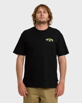 Wax Arch Regular Kurzarm-Shorts-T-Shirt