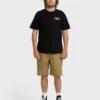 Wax Arch Regular Kurzarm-Shorts-T-Shirt Wax Arch Regular Kurzarm-Shorts-T-Shirt